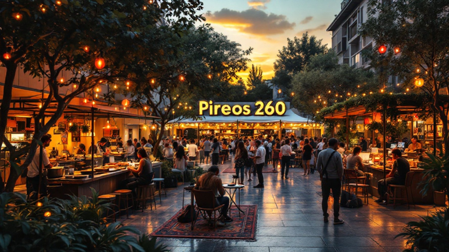 Wielki Festiwal Smaku wraca na Pireos 260 w Atenach z gwiazdami greckiej muzyki